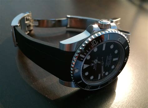 Rolex submariner rubber b strap